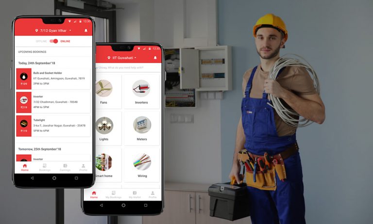 Electrician Finder App Development Service Cost And Features